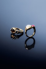 Placeholder for: Two gold rings