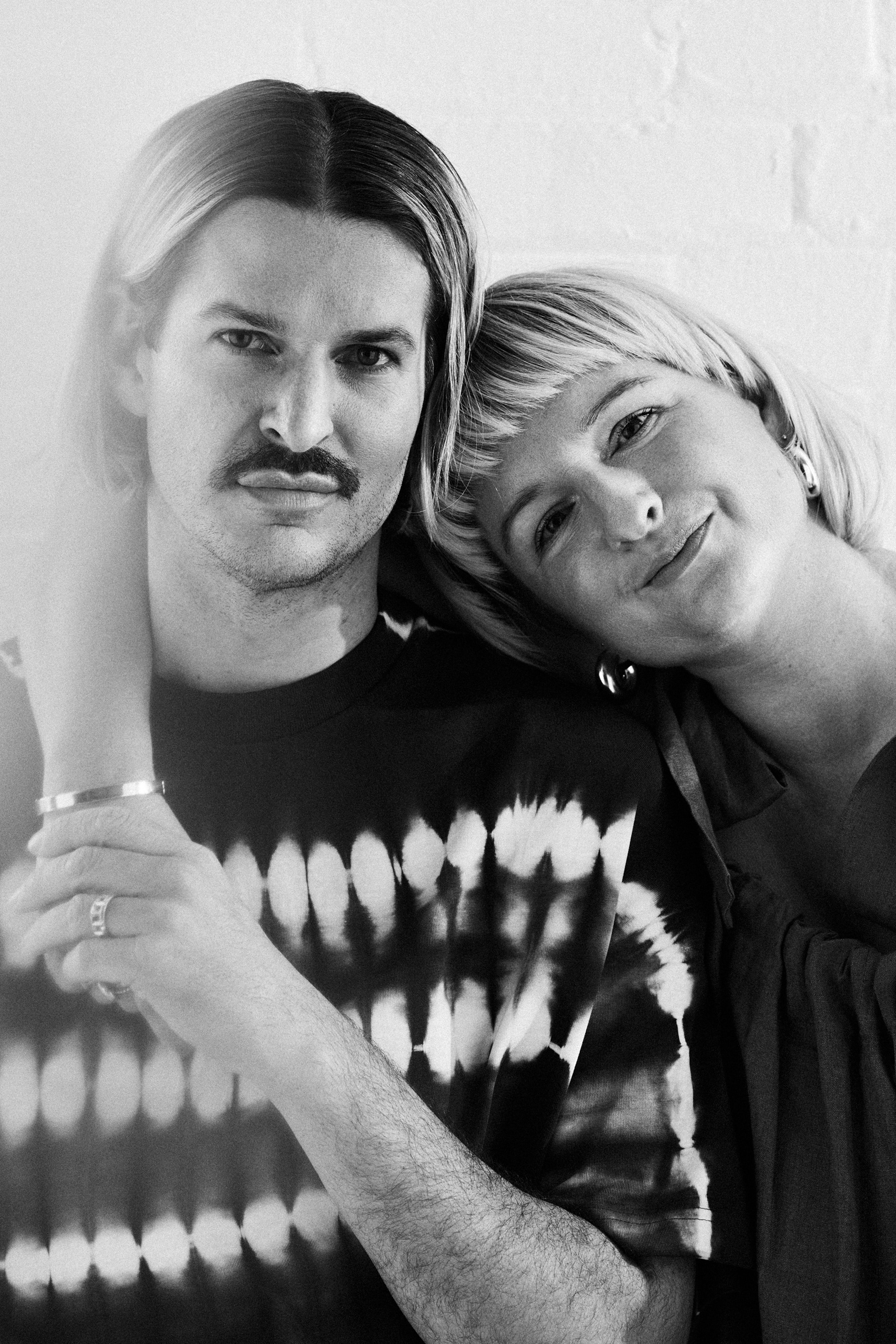 portrait of two people