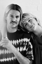 Placeholder for: portrait of two people