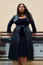 Placeholder for: aw campaign black coat