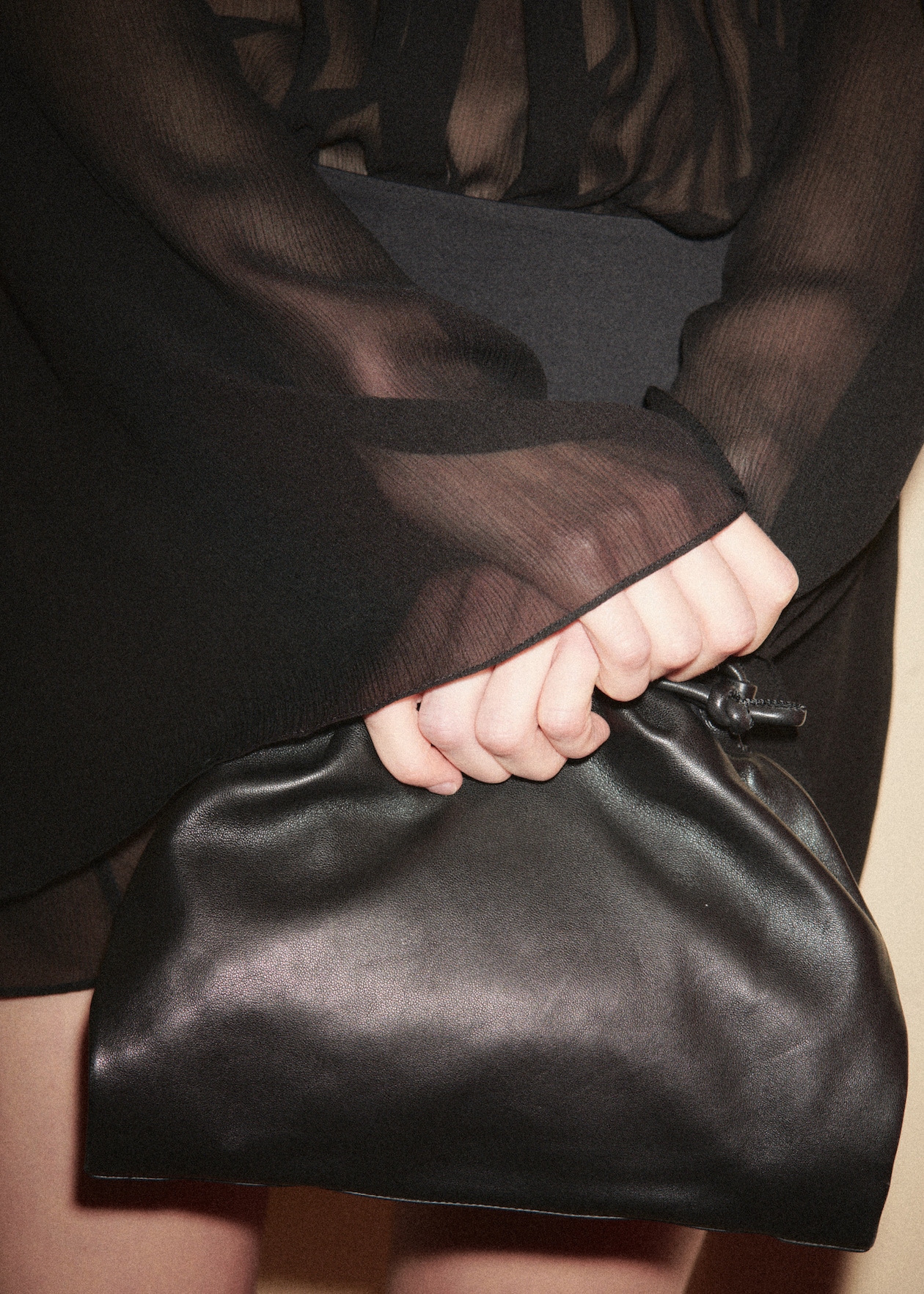 Person wearing black