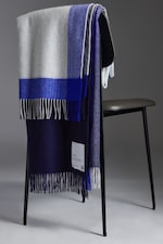 Placeholder for: Cashmere blanket on chair