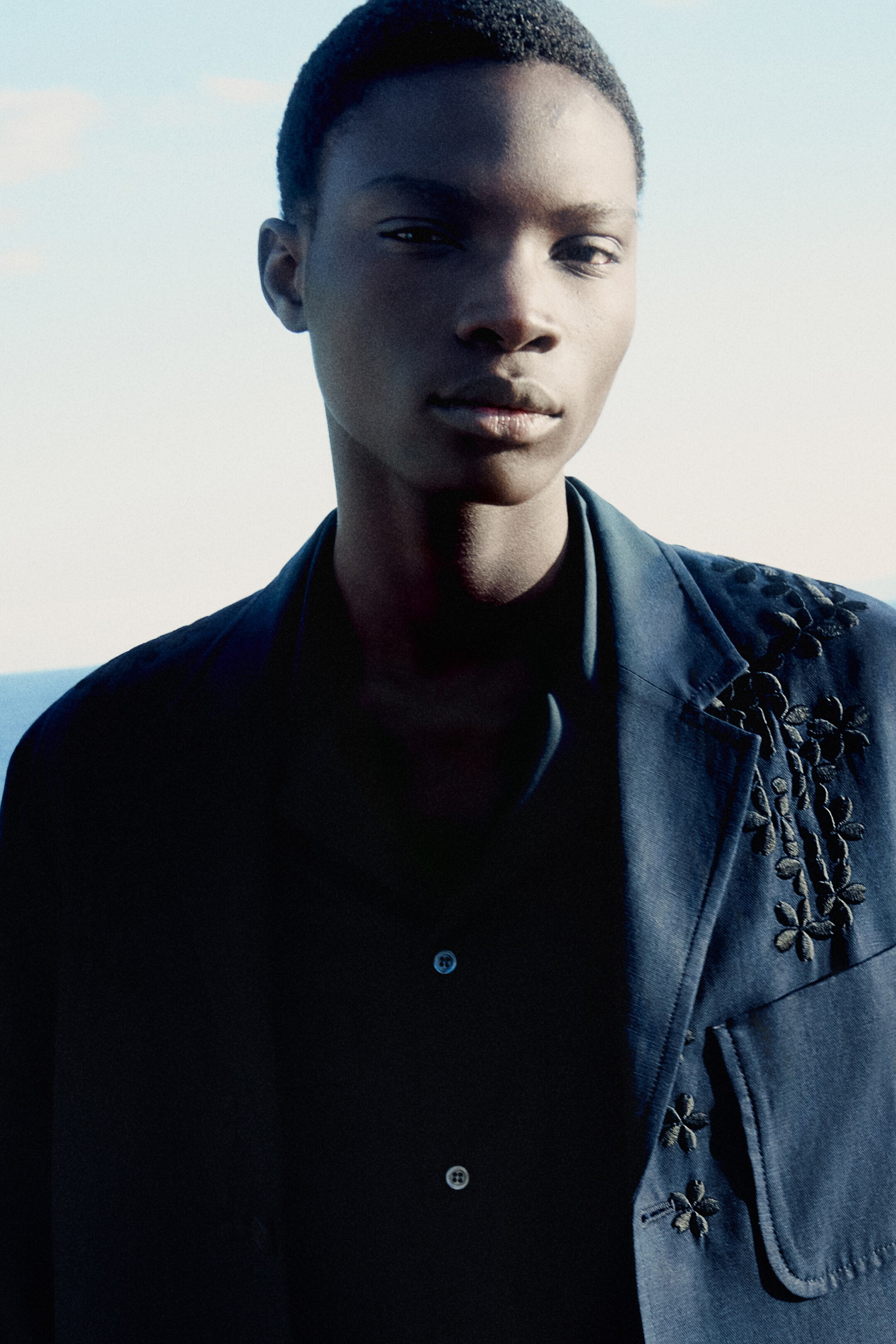 person wearing blazer