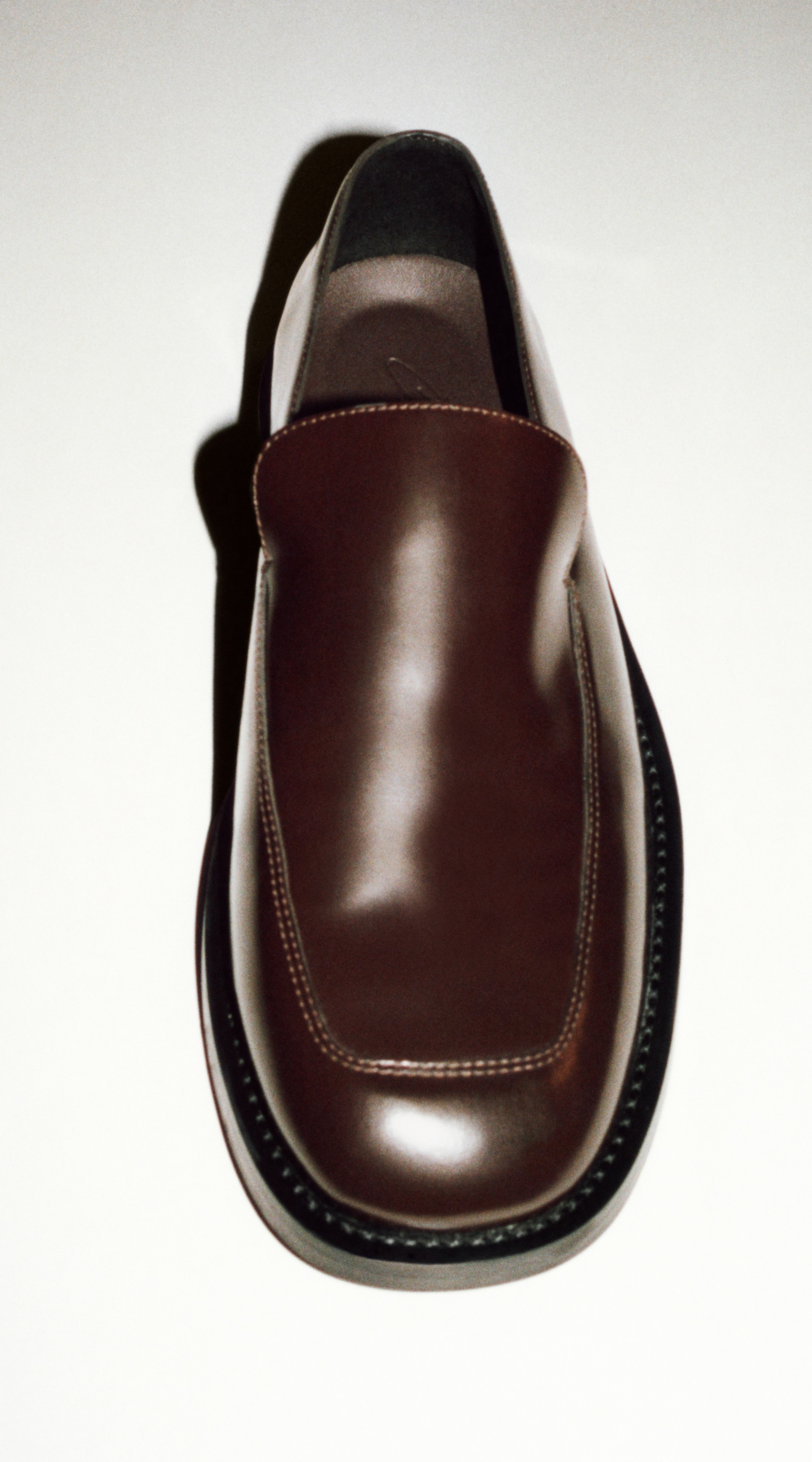 COS Atelier Leather Loafer chestnut Size European 42 Coast™ Loafer | Italian leather dress slip ons | WOLF  main image 4