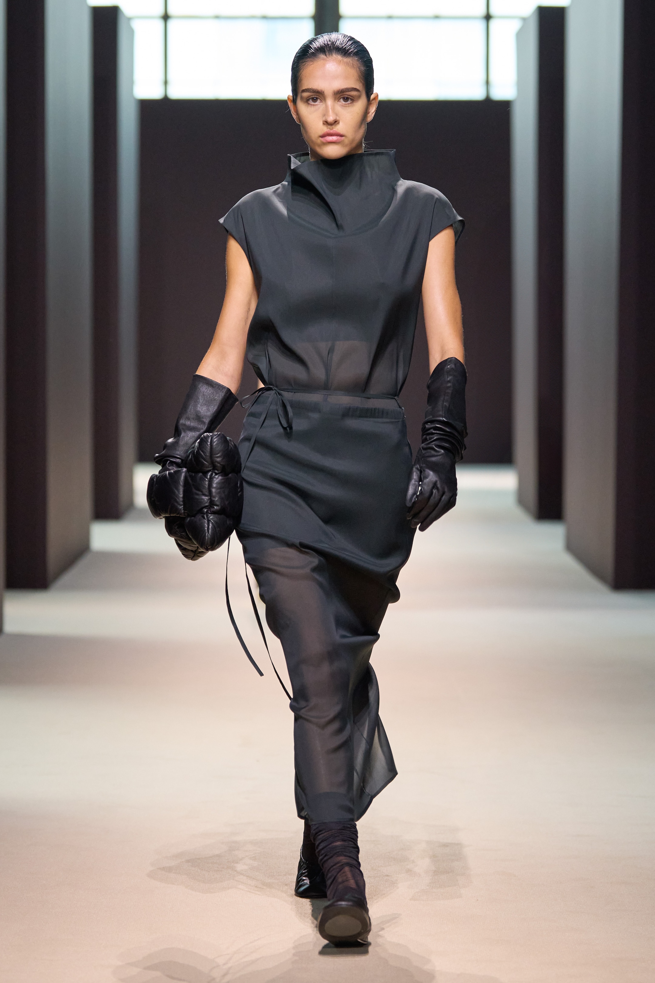 Person wearing black