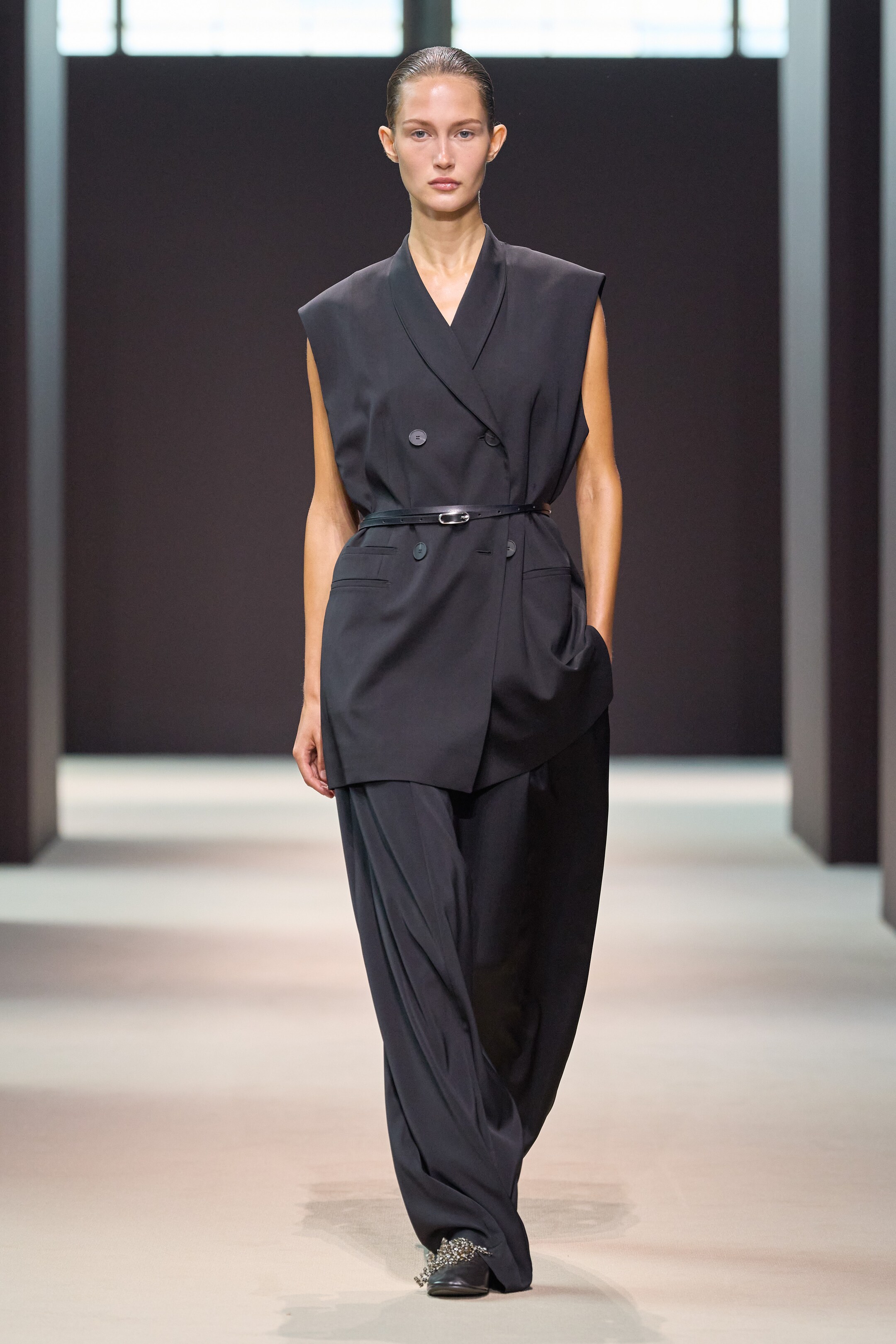 Person wearing black