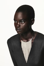 COLLARED SUEDE JACKET