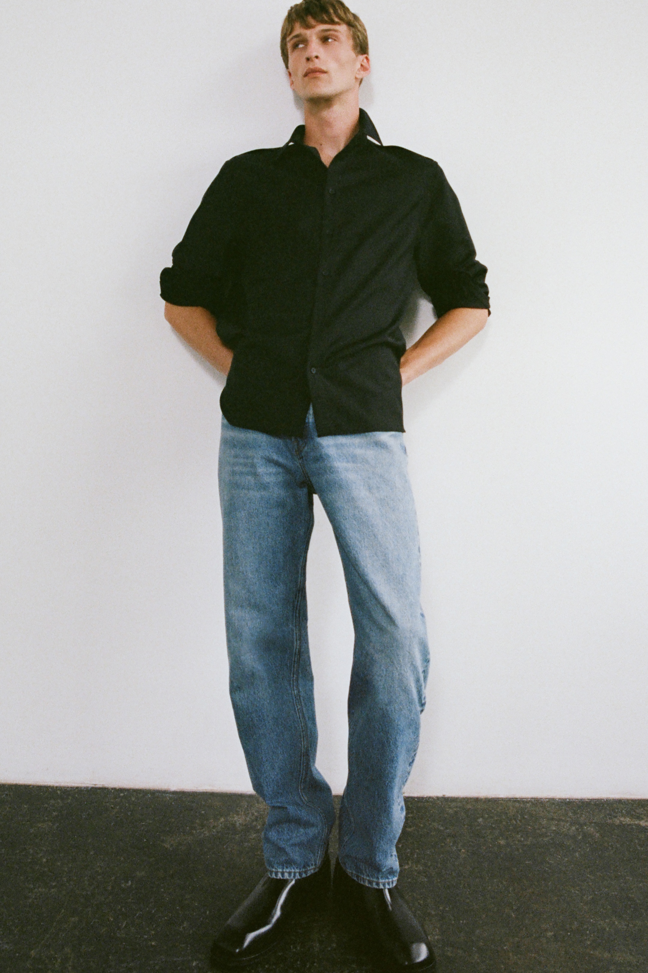 Black Shirts and Blue Jeans