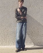 Placeholder for: man in the stripe top