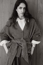 Placeholder for: person wearing cashmere