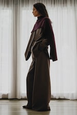 Placeholder for: person wearing cashmere