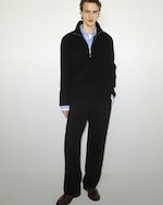 Placeholder for: Man in jacket and blue