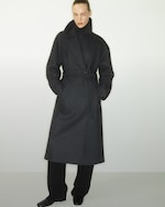 Placeholder for: Person wearing long coat