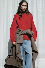 Placeholder for: person wearing cashmere