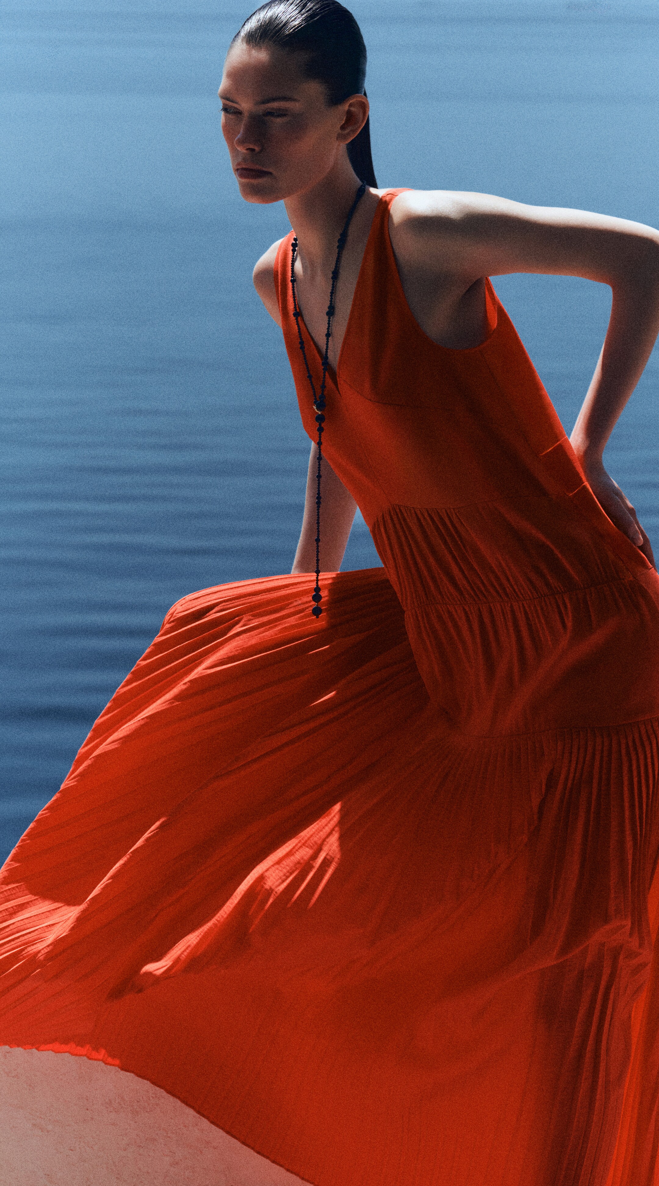 flowy halter dress Beyond Yoga Go With The Flow Halter Dress