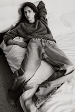 Placeholder for: person wearing cashmere