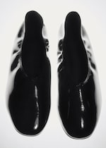 Placeholder for: flats for women in lack patent leather