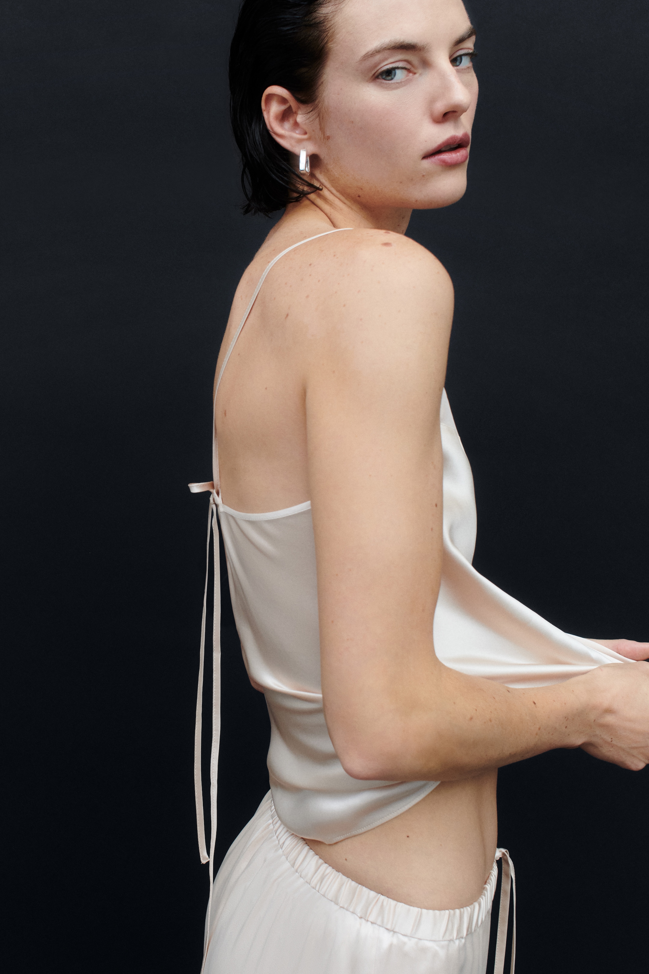 Person wearing white