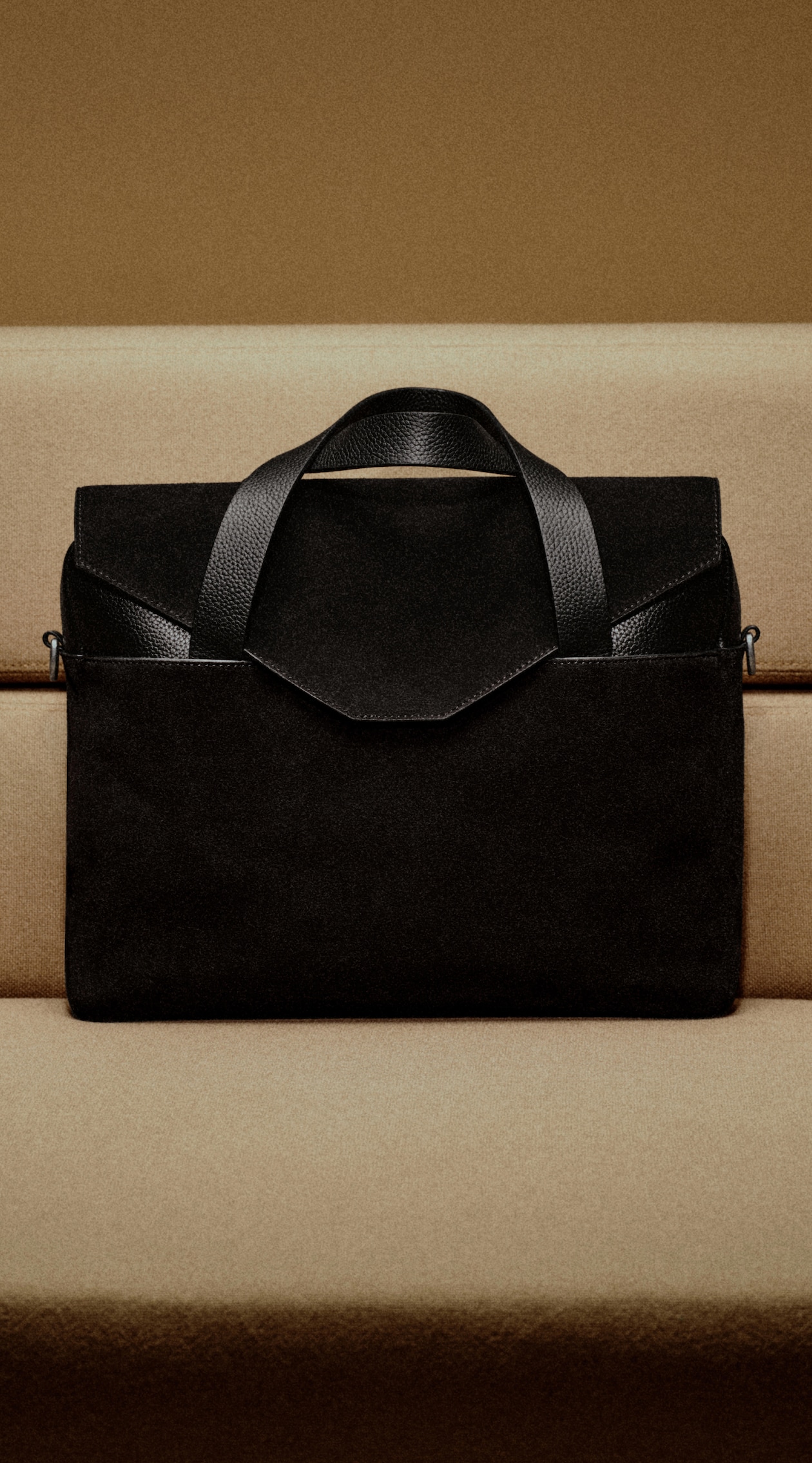 COLLARED SUEDE JACKET