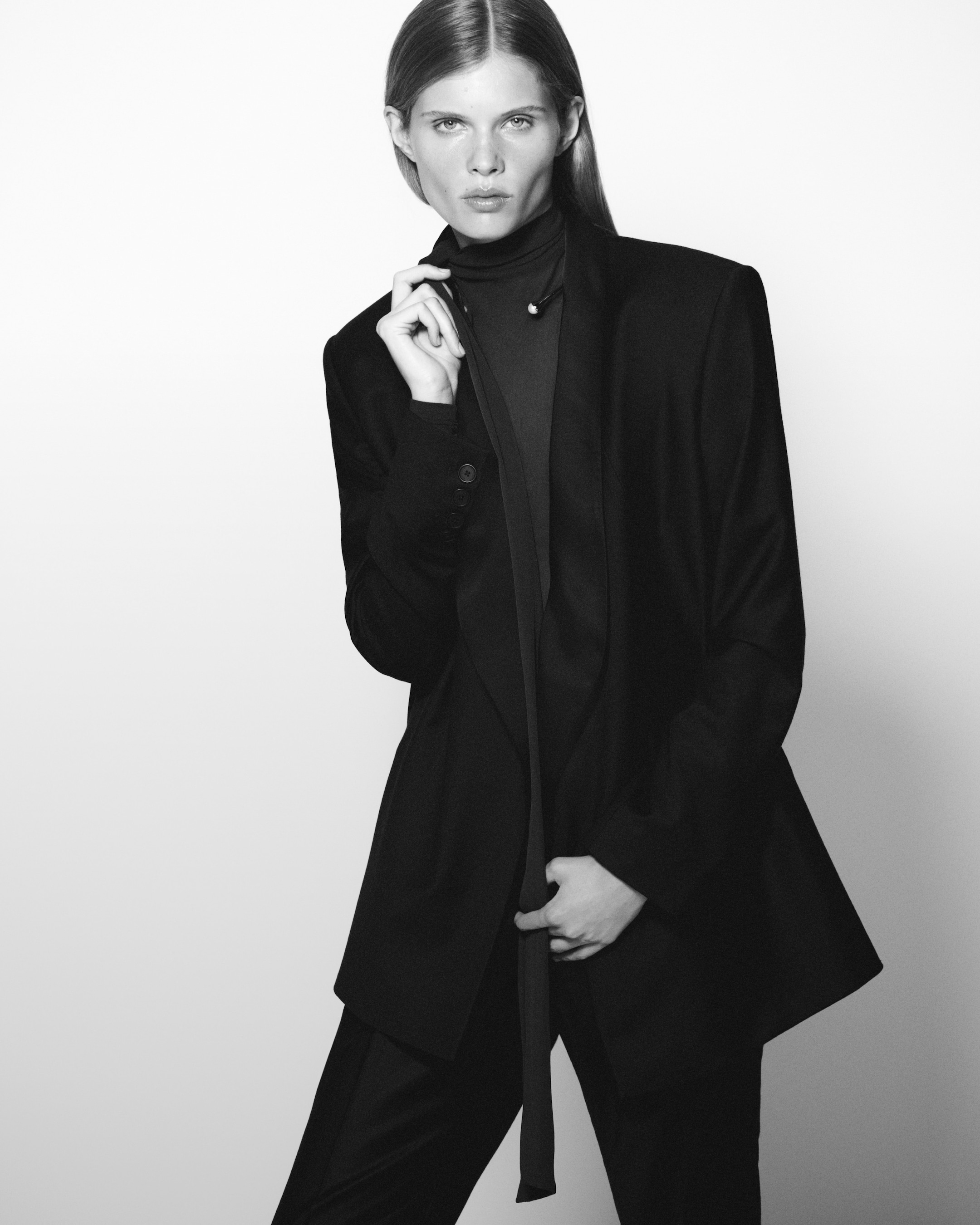 Person wearing black