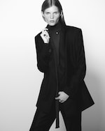 Placeholder for: Person wearing black