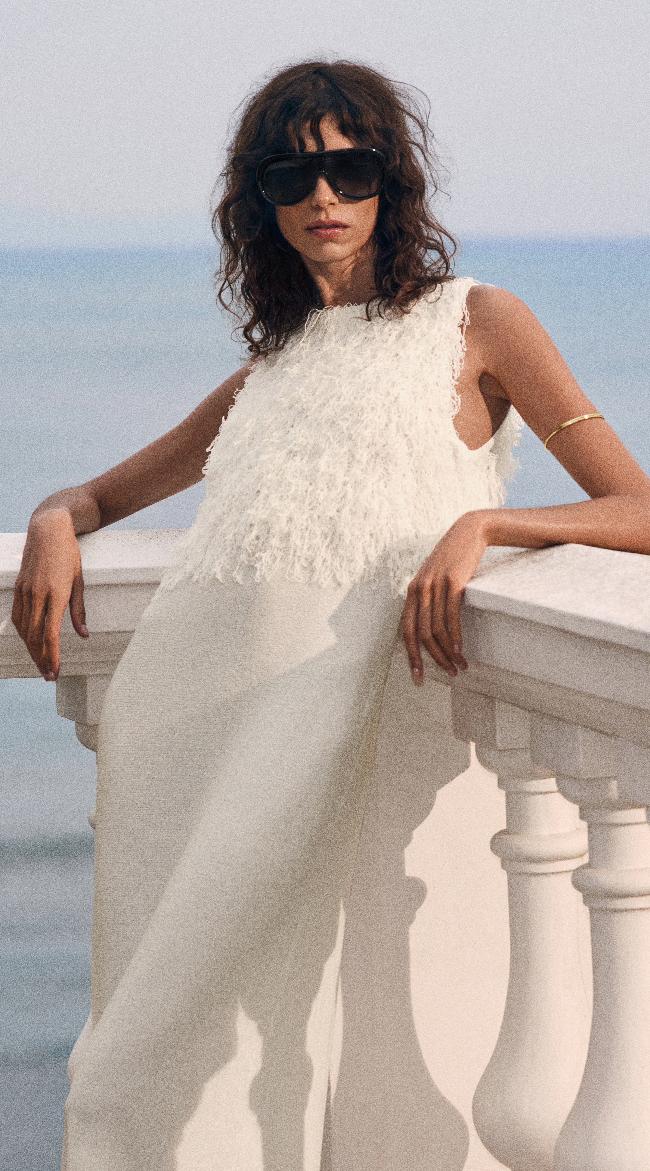 white dress dress Off-the-Shoulder Long White Prom Dress with Side Slit Off White / 6