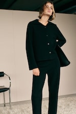 Placeholder for: Person wearing black