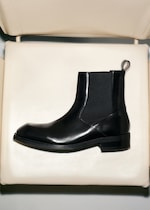 Placeholder for: mens black leather boot