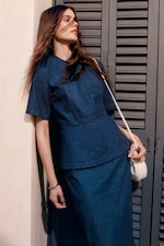 Placeholder for: woman in denim set