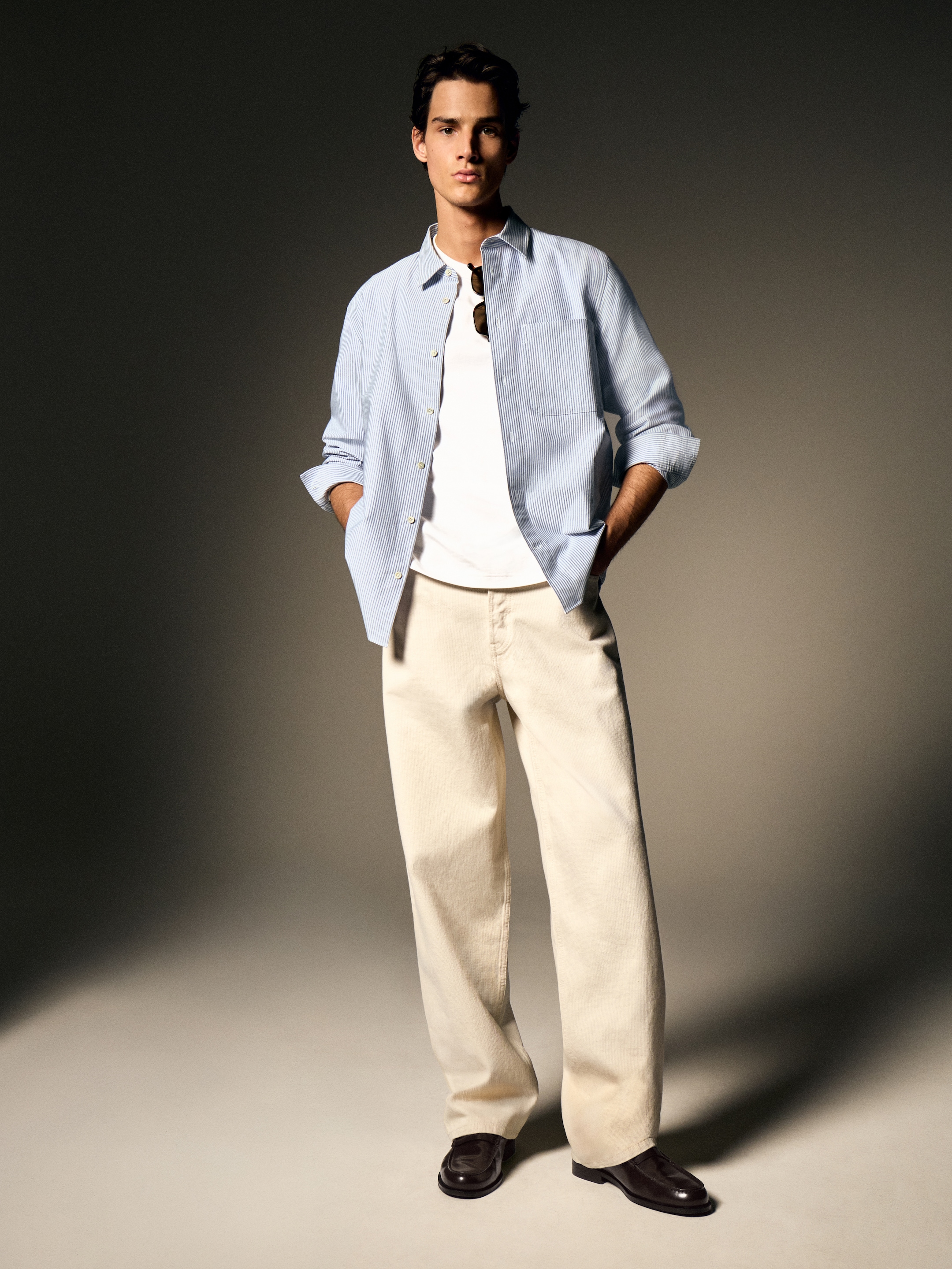 person wearing spring collection