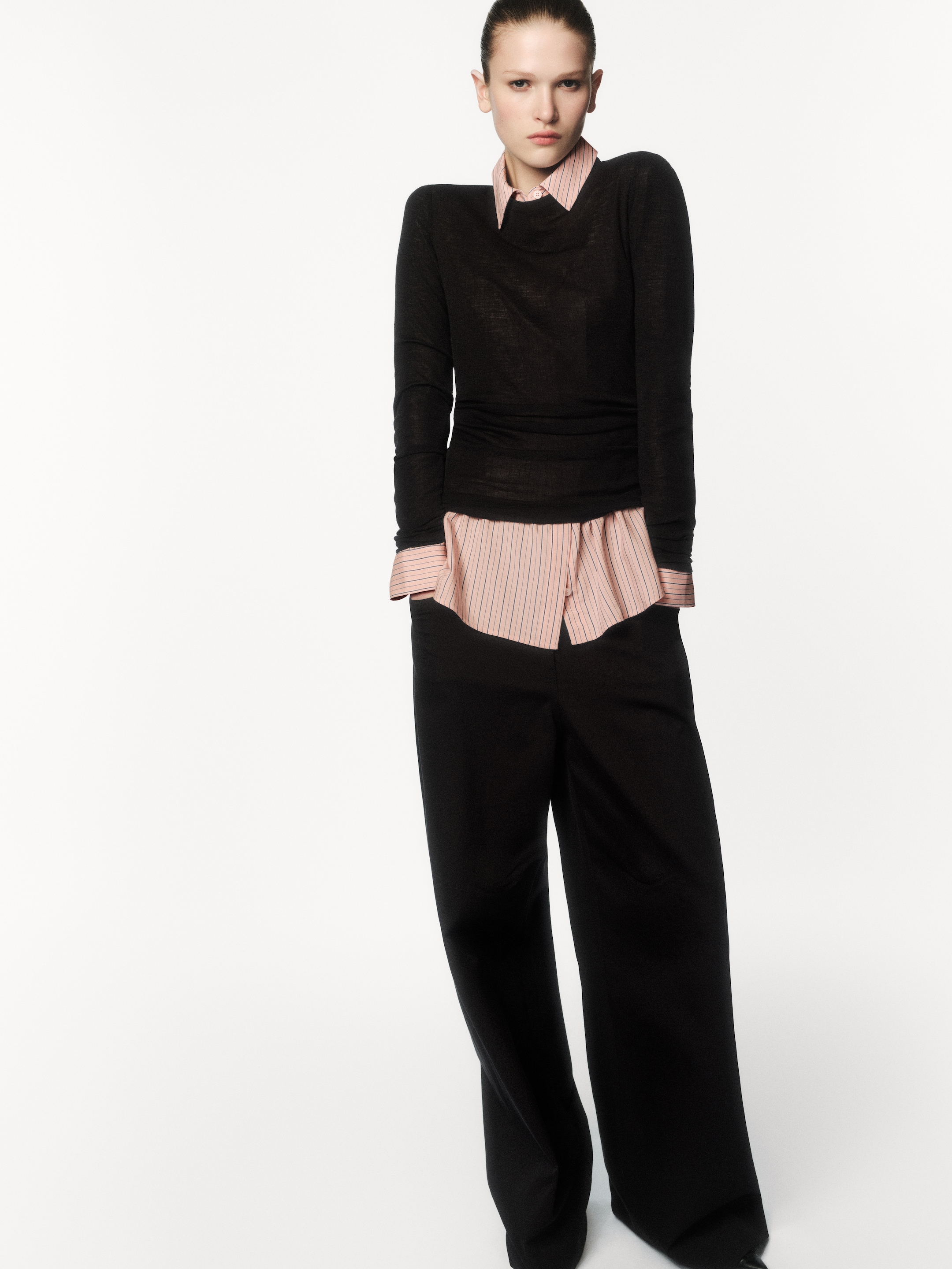 person wearing spring collection