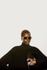 Placeholder for: Person wearing black