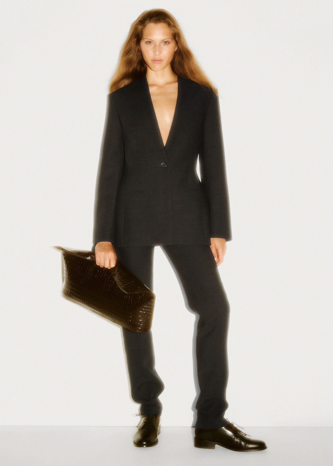 woman in suit