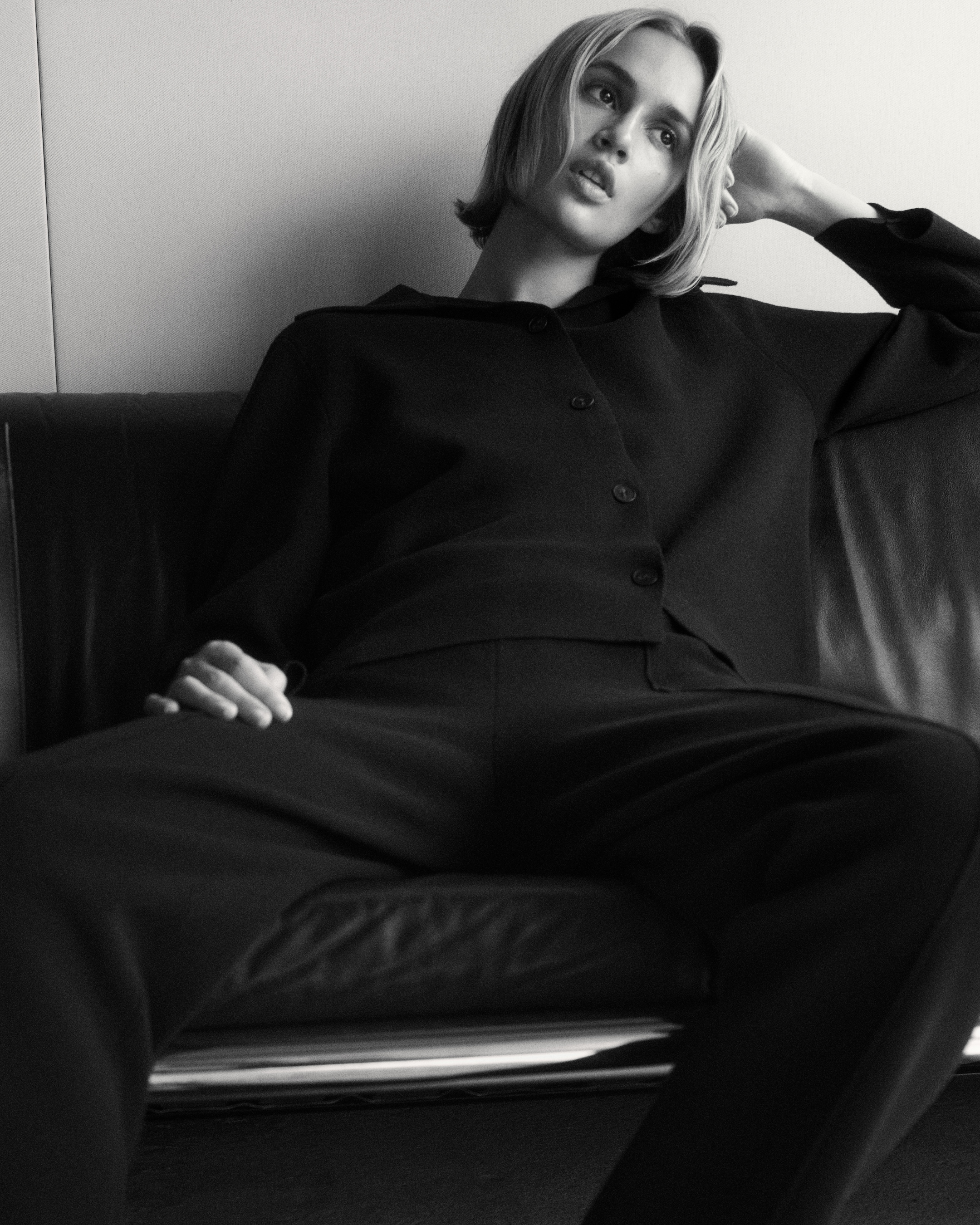 Person wearing black
