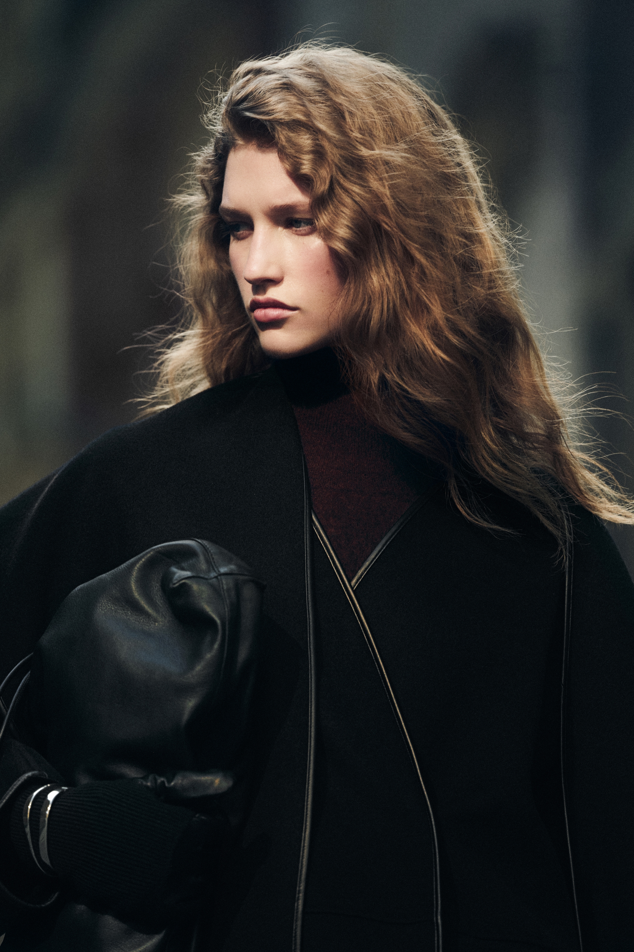 Person wearing outerwear