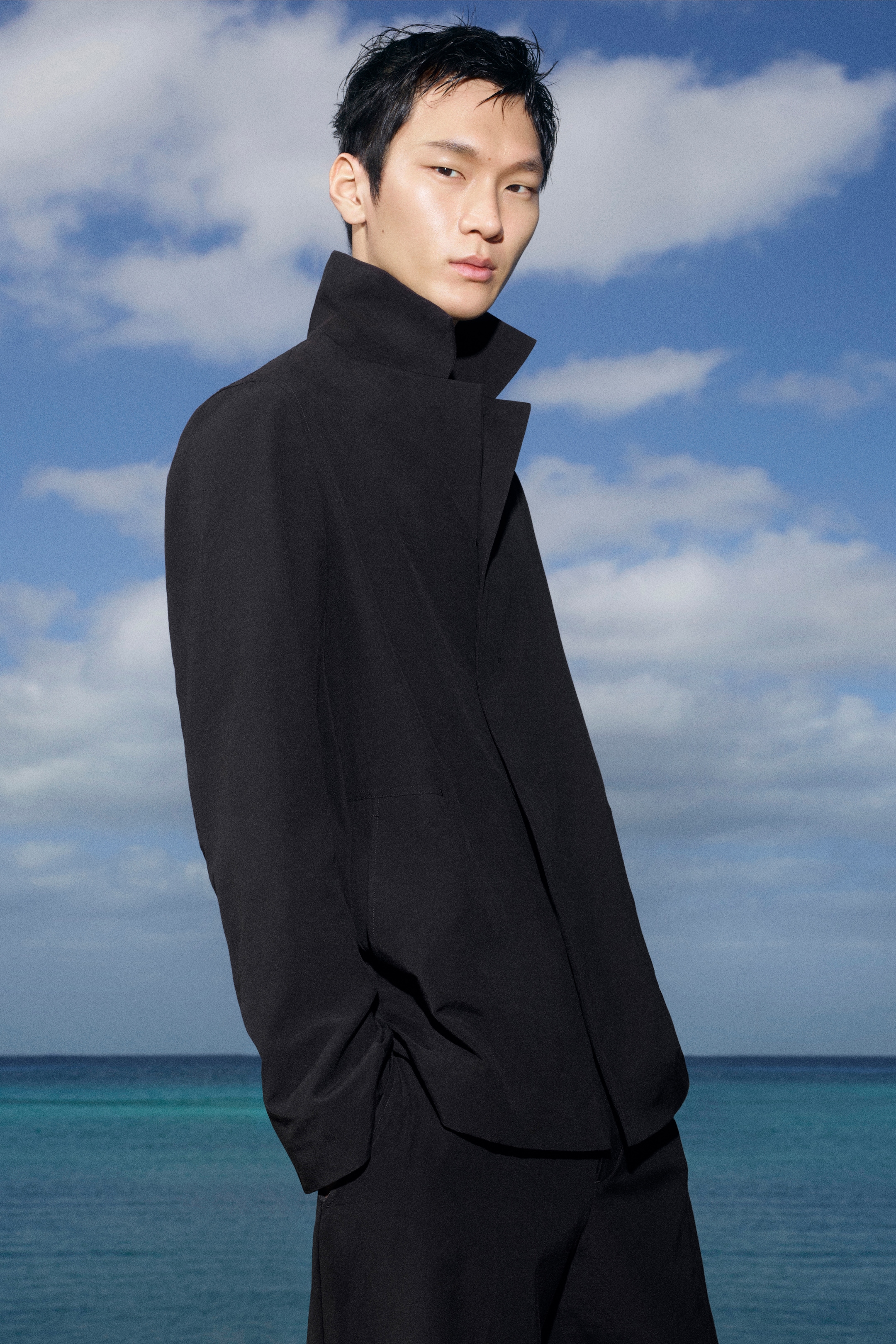 Person wearing black