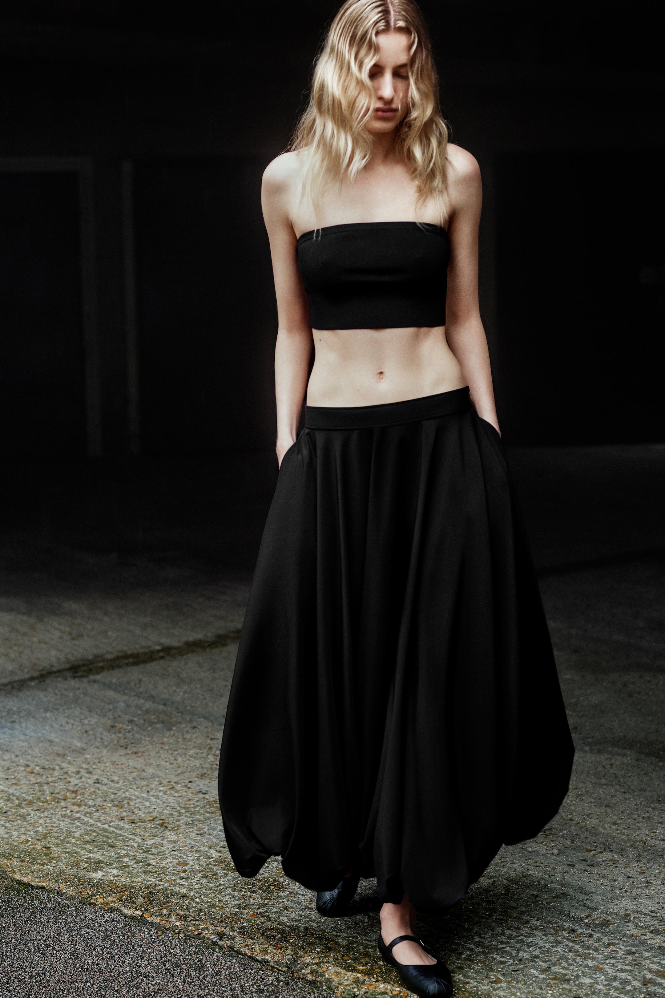 Person wearing black