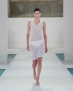 Placeholder for: woman in knitted dress