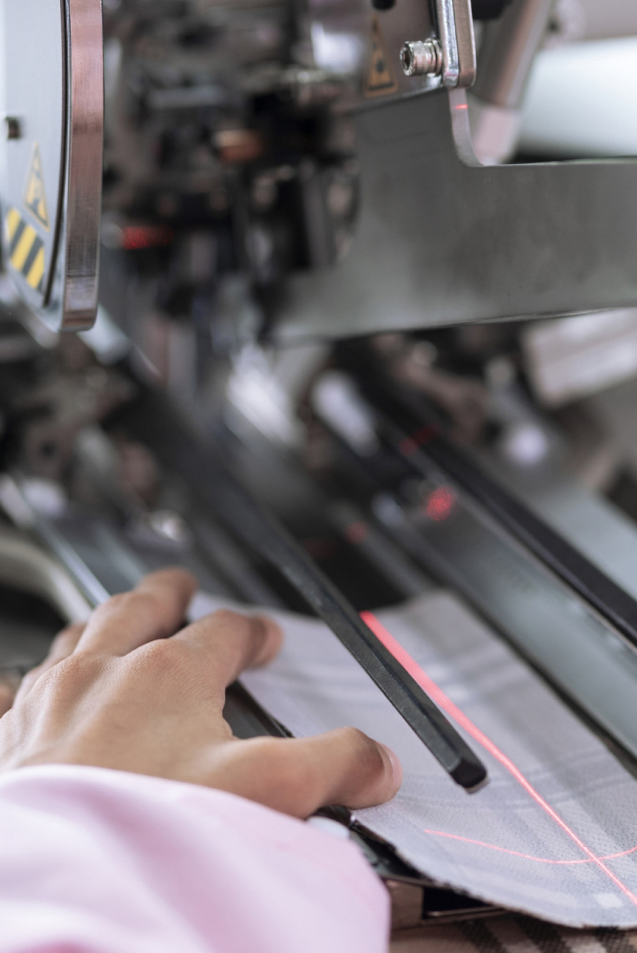 Machine scanning fabric