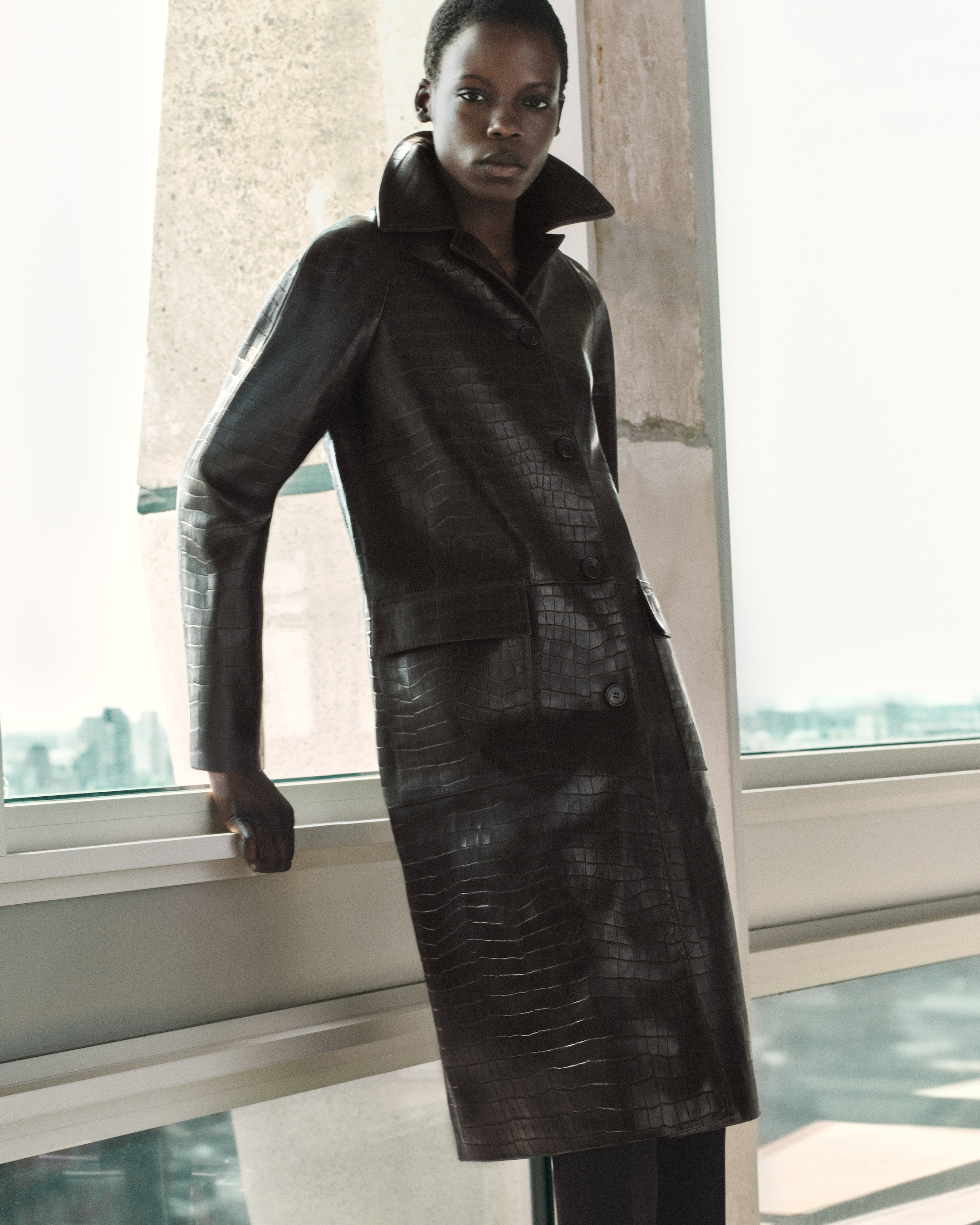person wearing coat