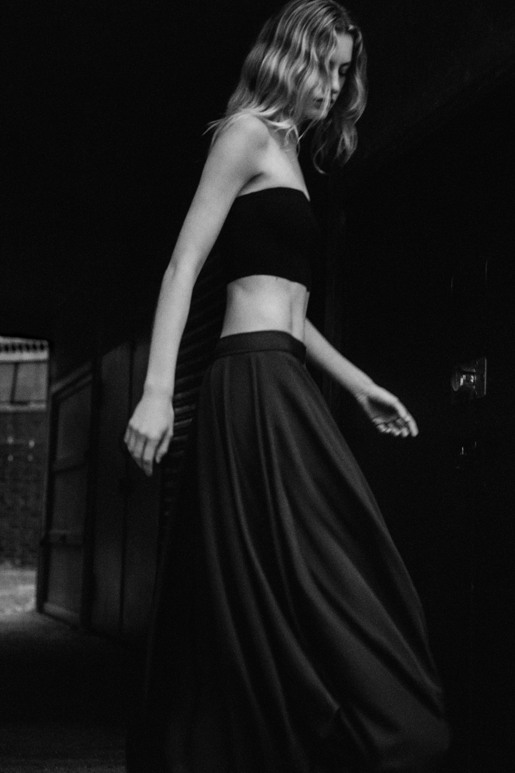 Person wearing black