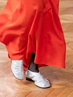Placeholder for: Person wearing red dress