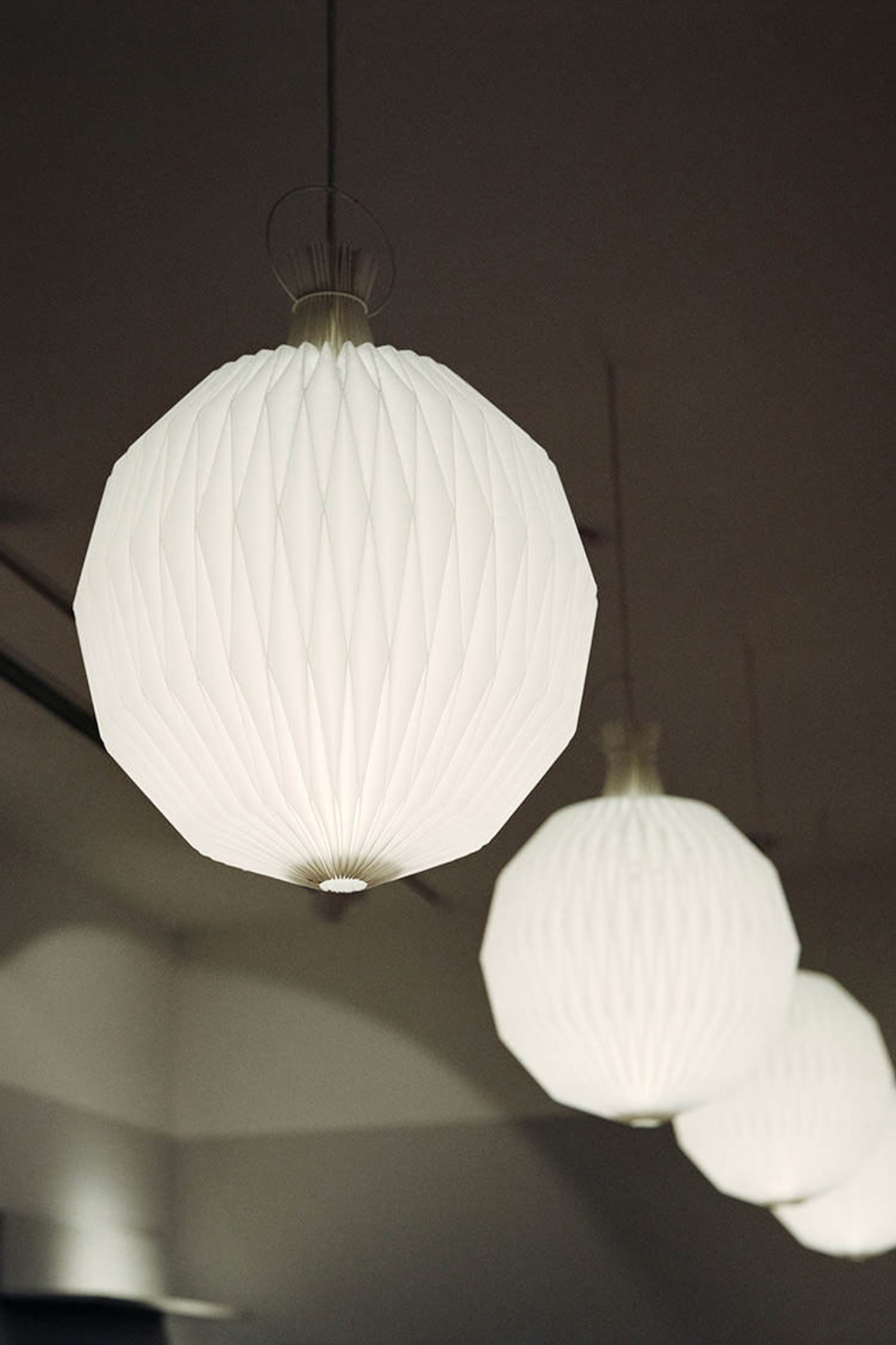 Circular lamp shades