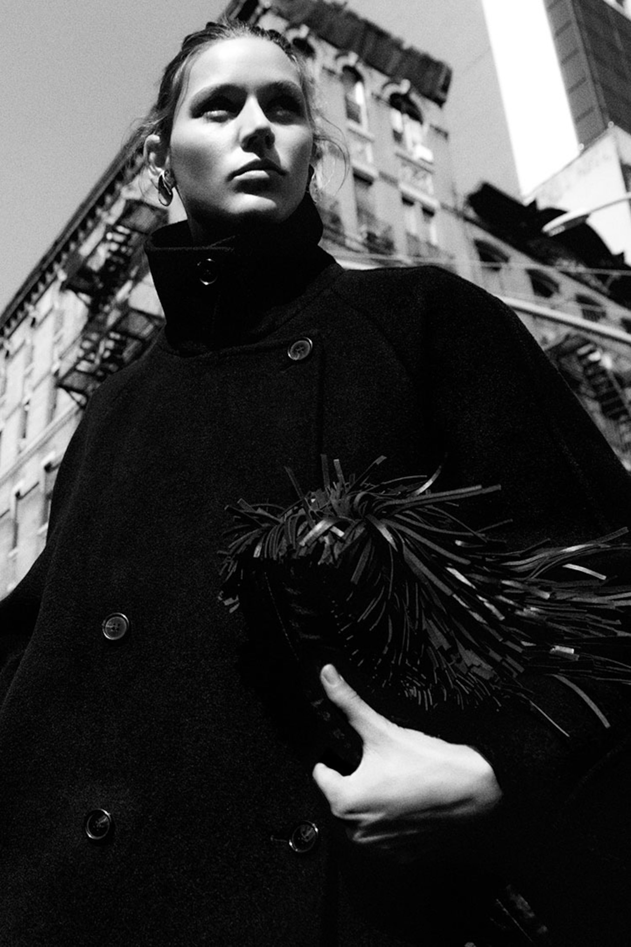 Person wearing black