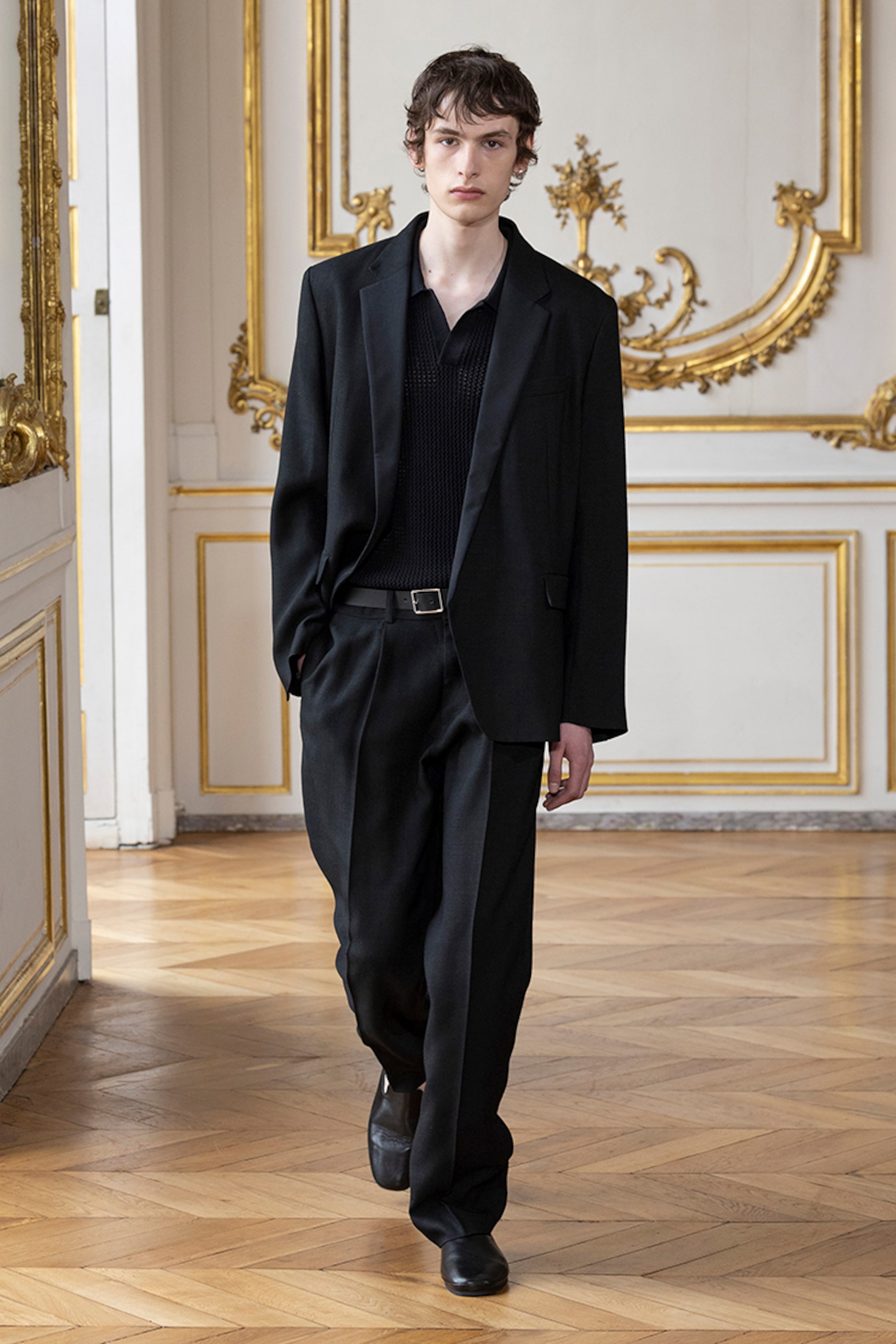 Person wearing suit