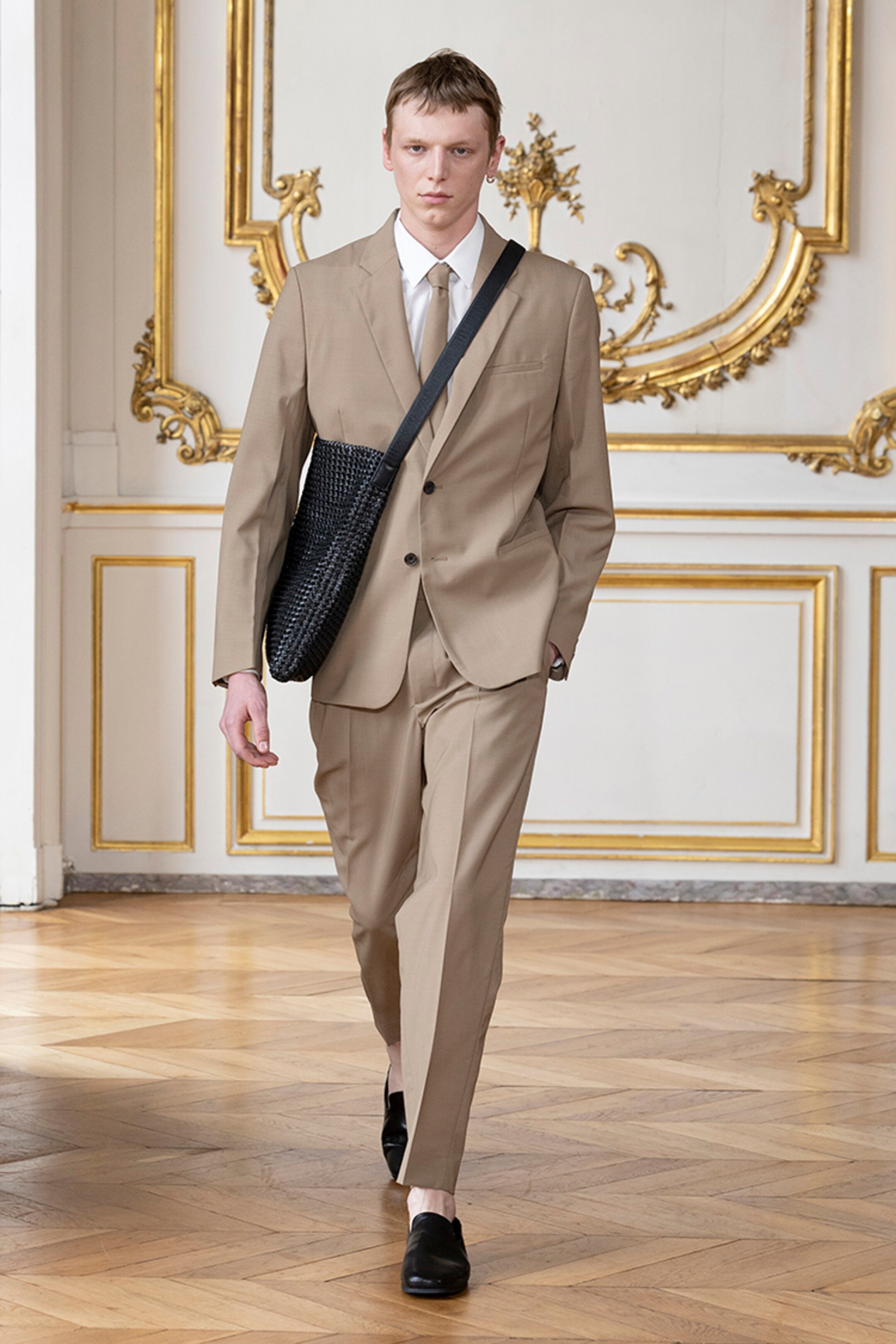 Person wearing suit