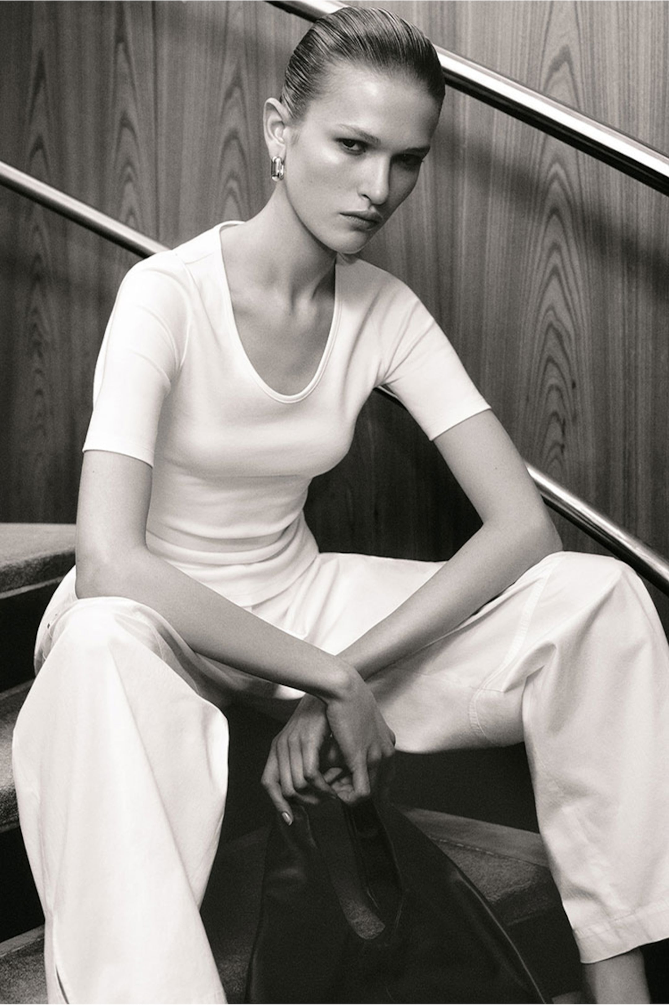 cos layered trapeze shirt dress Collections: The Women's Spring Capsule Wardrobe swatches-out-of-nowhere-halter-mini-dress