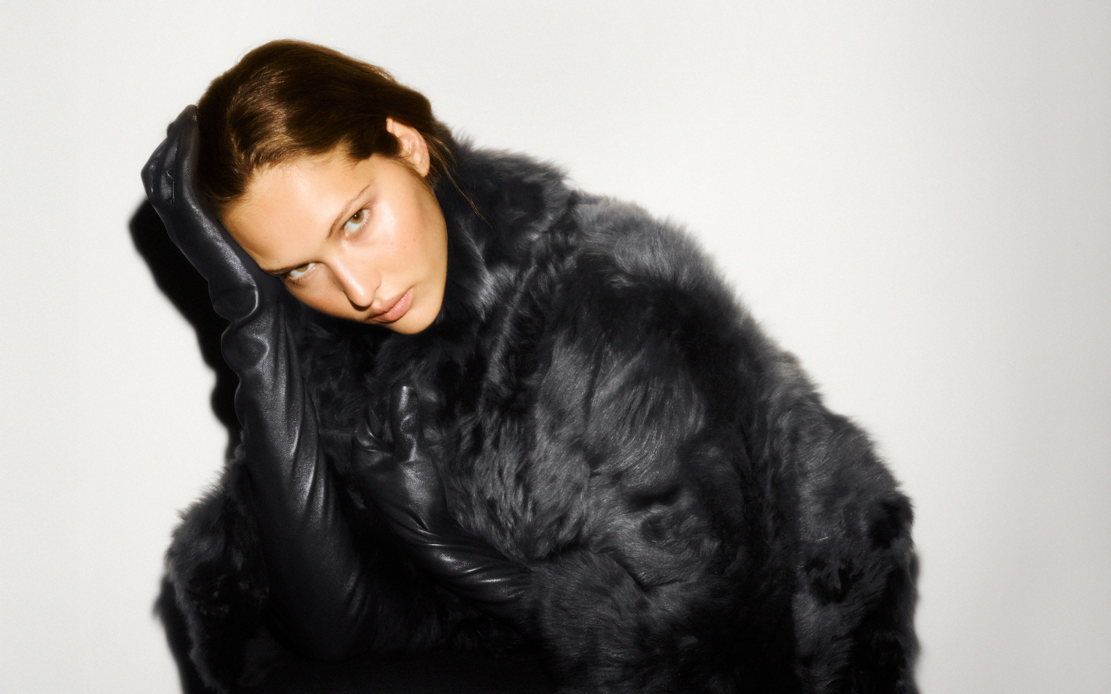 model wearing AW25 campaign womenswear
