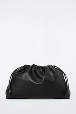Placeholder for: leather bag in black