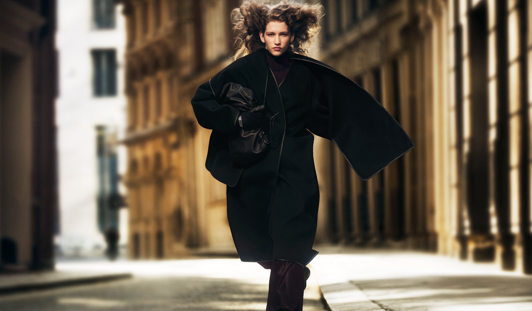 Person wearing outerwear